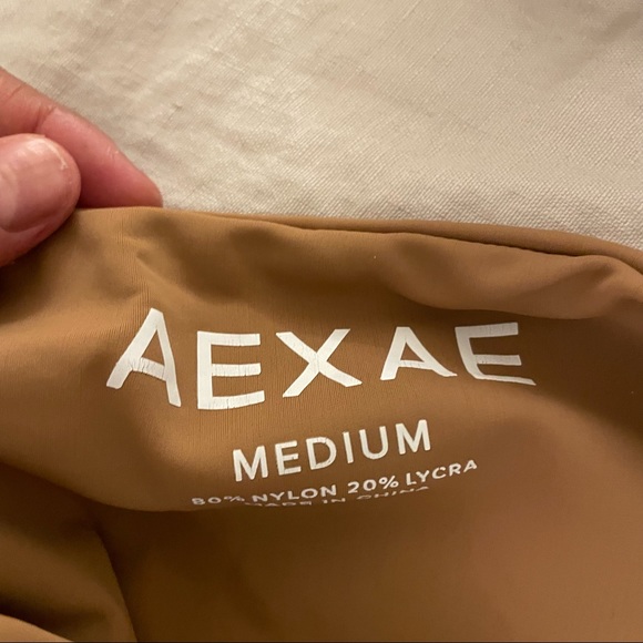 Aexae swim one shoulder high rise bikini set - Picture 4 of 6